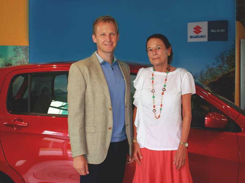 © Santander Harald Pfeiffenberger (Suzuki Austria), Maria-Theresia Liebe-Herzing (Santander Consumer Bank).