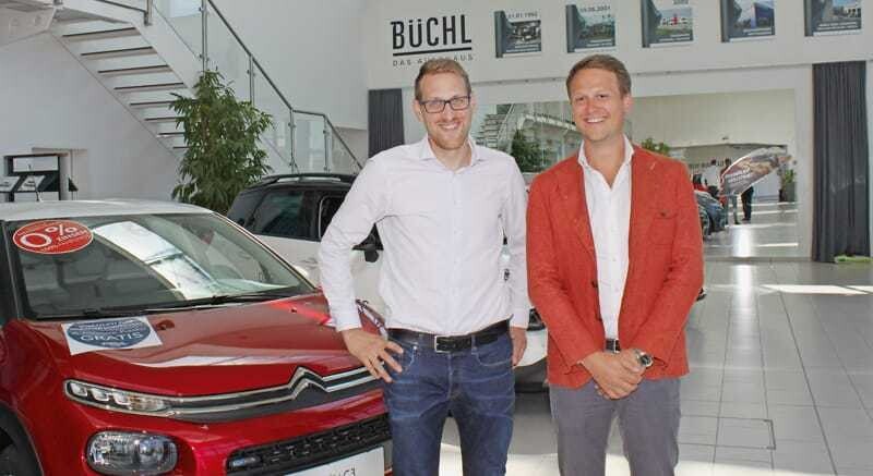 © KFZ Wirtschaft Clemens Büchl (Prokurist Autohaus Büchl) und Gregor Pülzl (Loco-Soft, Vertriebsleiter Österreich).