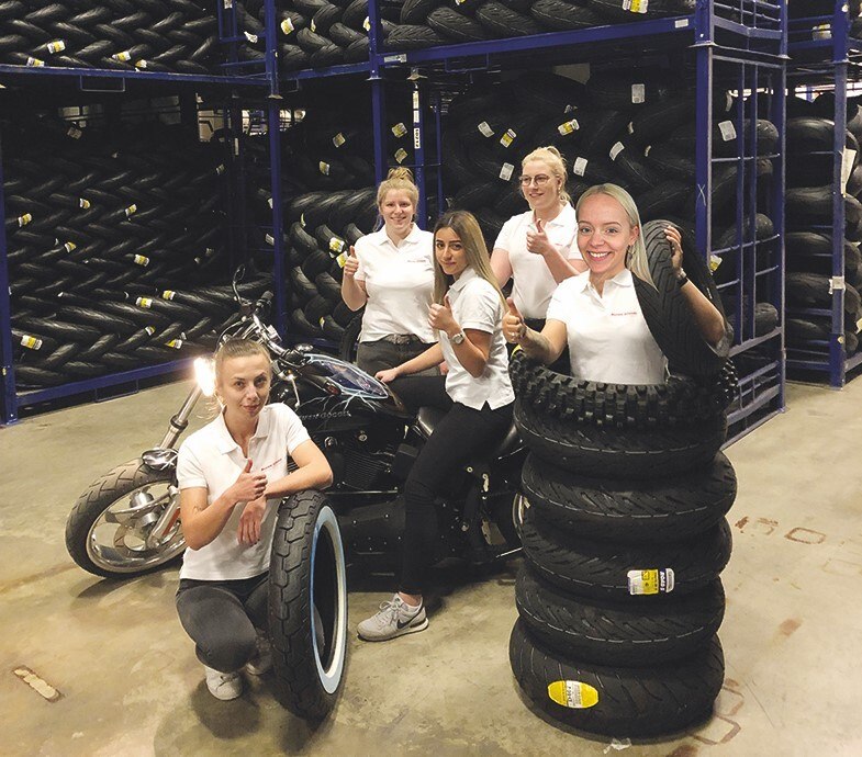 © Reifen Göggel Bei Reifen Göggel freut man sich über starke Nachfrage nach Motorradreifen.
