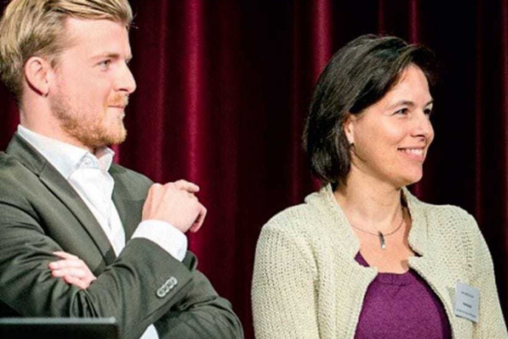 © Nicole Heiling LZK-Experten Linus Waltenberger und Maria Popp. 