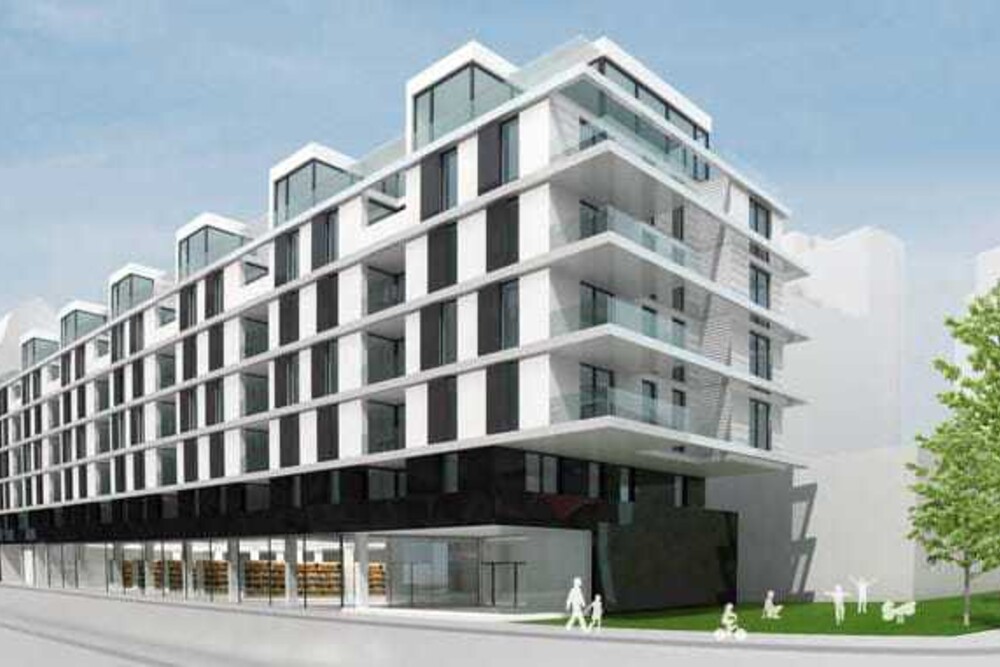 © Duda, Testor. Architektur In der Lindengasse 60-62 im 7. Wiener Gemeindebezirk wird Bilfinger nach den Plänen der Architekten Klaus Duda und Erik Testor 68 frei finanzierte Eigentumswohnungen errichten. Zusätzlich sind ein Geschäftslokal für ein Nahversorgungsunternehmen sowie die Einrichtung einer öffentlich benutzbaren Grünfläche geplant. 