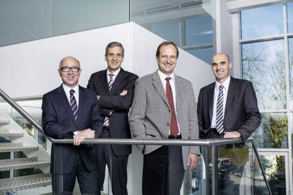 © Lisec
Das neue Führungsteam der Lisec Gruppe: Ing. Mag. Werner Mihatsch (CFO), DI Anton Walser (CTO), Mag. Othmar Sailer (CEO) und Peter Holzinger (CSO).