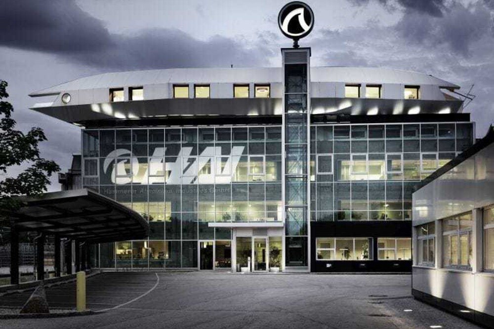 © Hammerer Aluminium Industries Die HAI-Zentrale in Ranshofen.