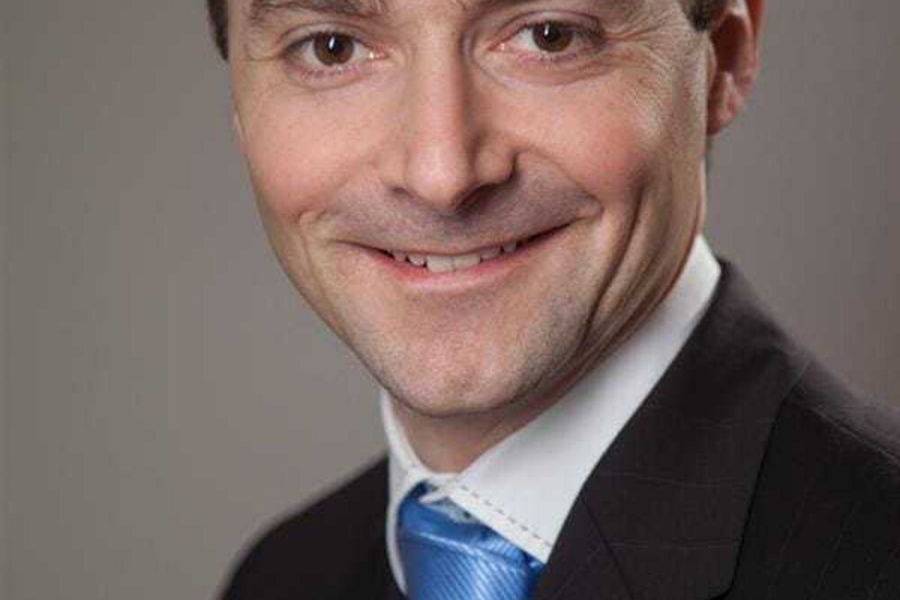 Micheal Allesch, der neue Geschäftsführer Marketing und Vertrieb bei Saint-Gobain Rigips Austria.
© Saint-Gobain Rigips Austria Micheal Allesch, der neue Geschäftsführer Marketing und Vertrieb bei Saint-Gobain Rigips Austria.