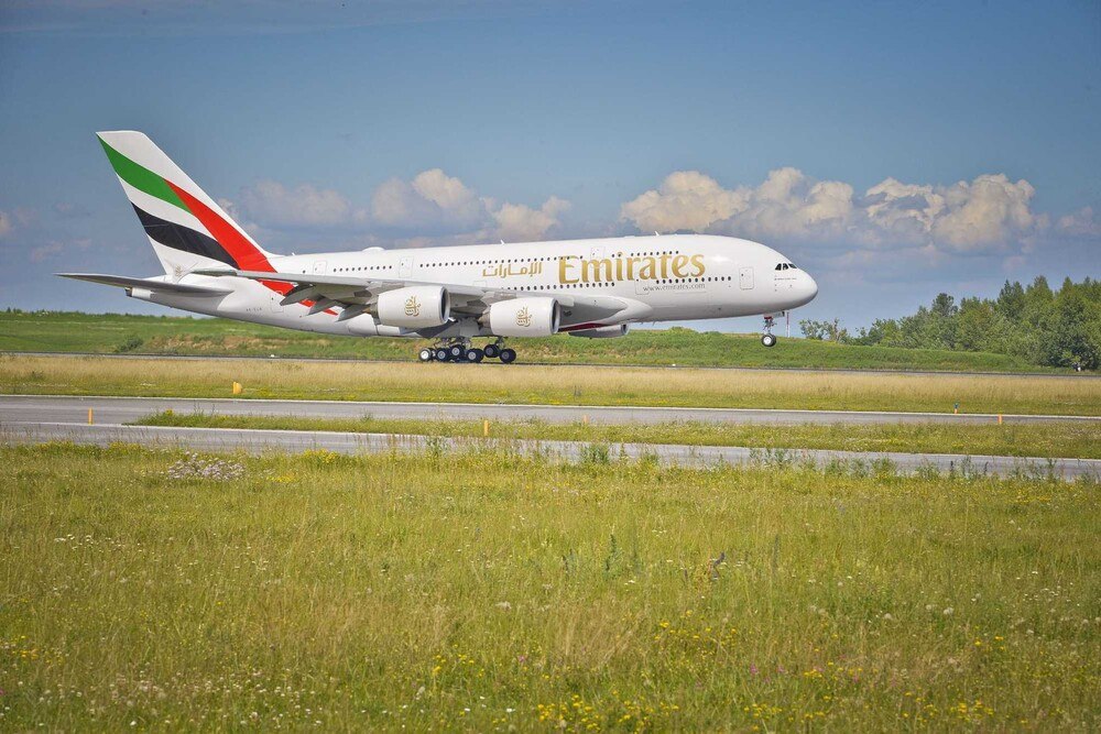 © Emirates
Emirates reagiert mit dem Einsatz des A380 auf starke Zuwächse im Flugverkehr nach Dubai Emirates reagiert mit dem Einsatz des A380 auf starke Zuwächse im Flugverkehr nach Dubai