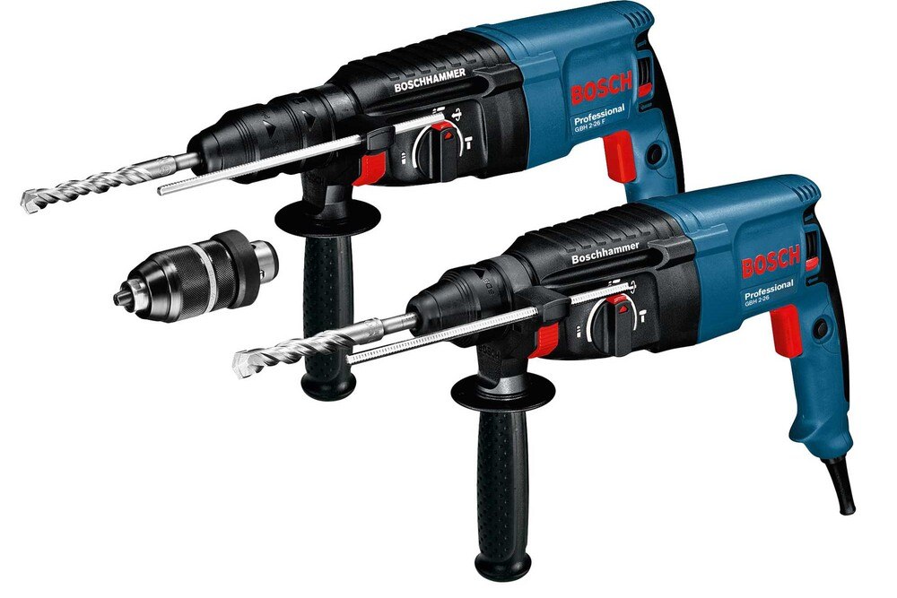 © Bosch Die Allrounder von Bosch werden noch leistungsstärker: der GBH 2-26 F Professional und der GBH 2-26 Professional