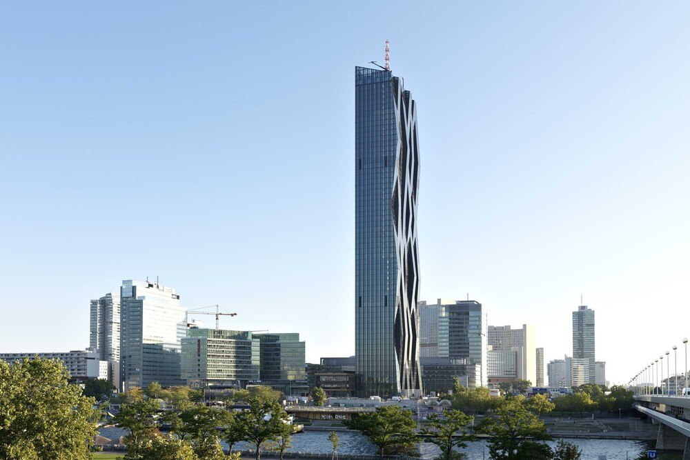 Anerkennung DC Tower 1, Wien. Dominique Perrault Architecture und Hoffmann-Janz Architekten
© www.alufenster.at | Image Industry Anerkennung DC Tower 1, Wien. Dominique Perrault Architecture und Hoffmann-Janz Architekten