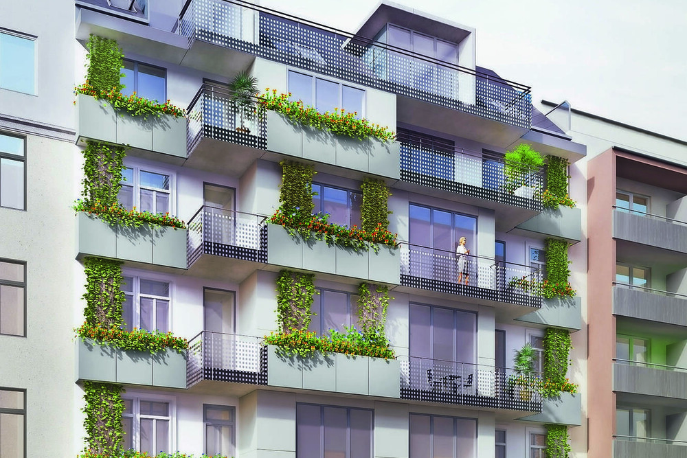 Auf dem Wiener Reumannplatz entsteht unter der Mithilfe der HR Gebäudehüllen GmbH aktuell ein Großprojekt.
© Green Urban Living GmbH Auf dem Wiener Reumannplatz entsteht unter der Mithilfe der HR Gebäudehüllen GmbH aktuell ein Großprojekt.