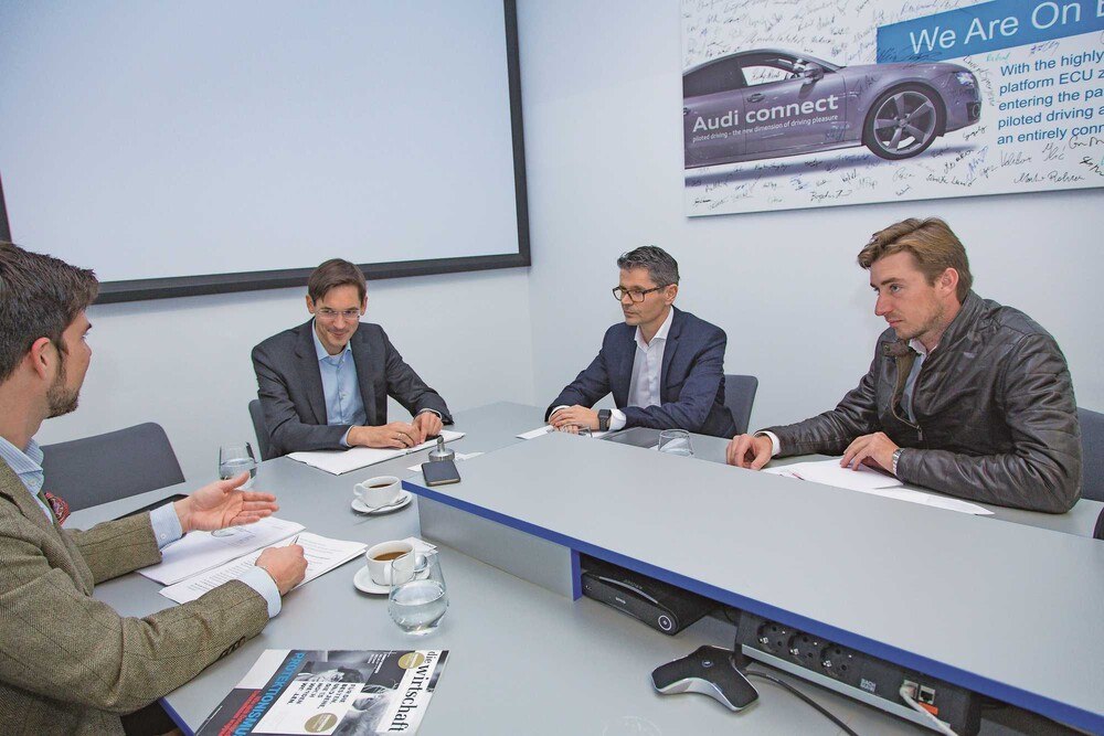 (v. l.) Stephan Strzyzowski, Georg Kopetz, Thomas Haller, Florian Ulrich
© RICHARD TANZER (v. l.) Stephan Strzyzowski, Georg Kopetz, Thomas Haller, Florian Ulrich