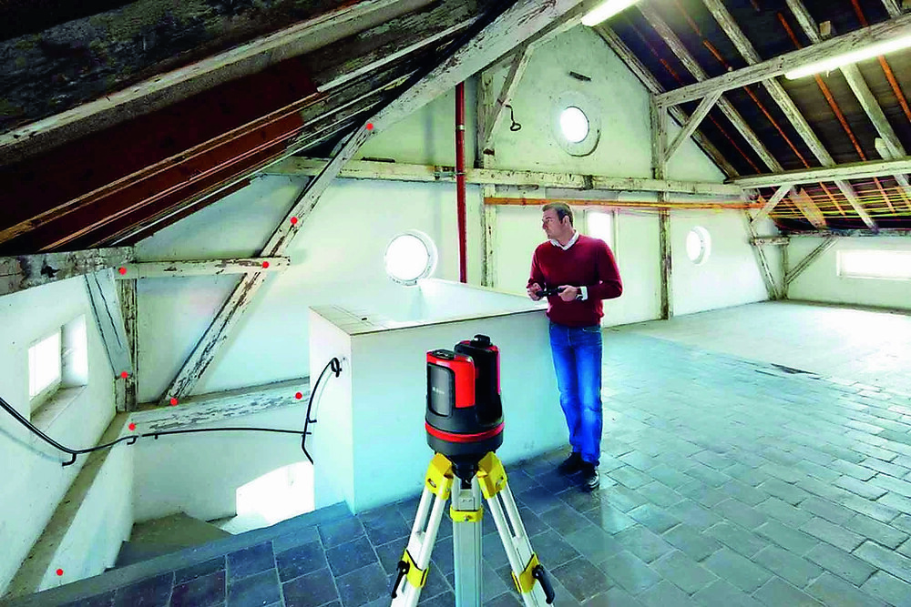 © Leica Geosystems
Vermessung in allen Dimensionen ermöglicht der neue Leica 3D Disto. Vermessung in allen Dimensionen ermöglicht der neue Leica 3D Disto.