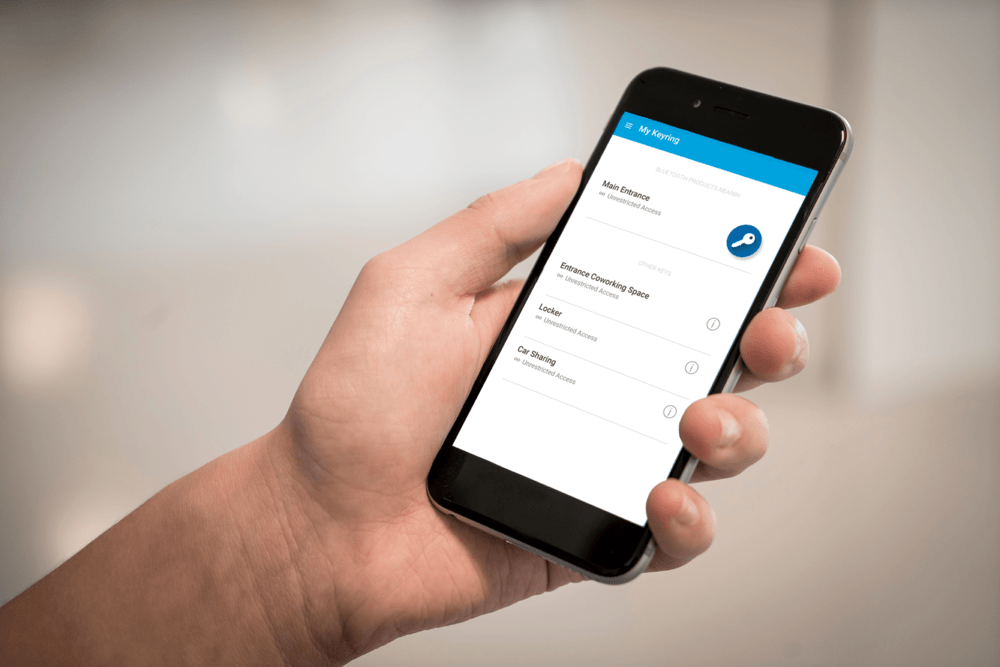 © Tapkey GmbH
Die Tapkey App verschafft Personen via Smartphone einen sicheren Zugang zu digital gemanagten Zutrittssystemen. Die Tapkey App verschafft Personen via Smartphone einen sicheren Zugang zu digital gemanagten Zutrittssystemen.