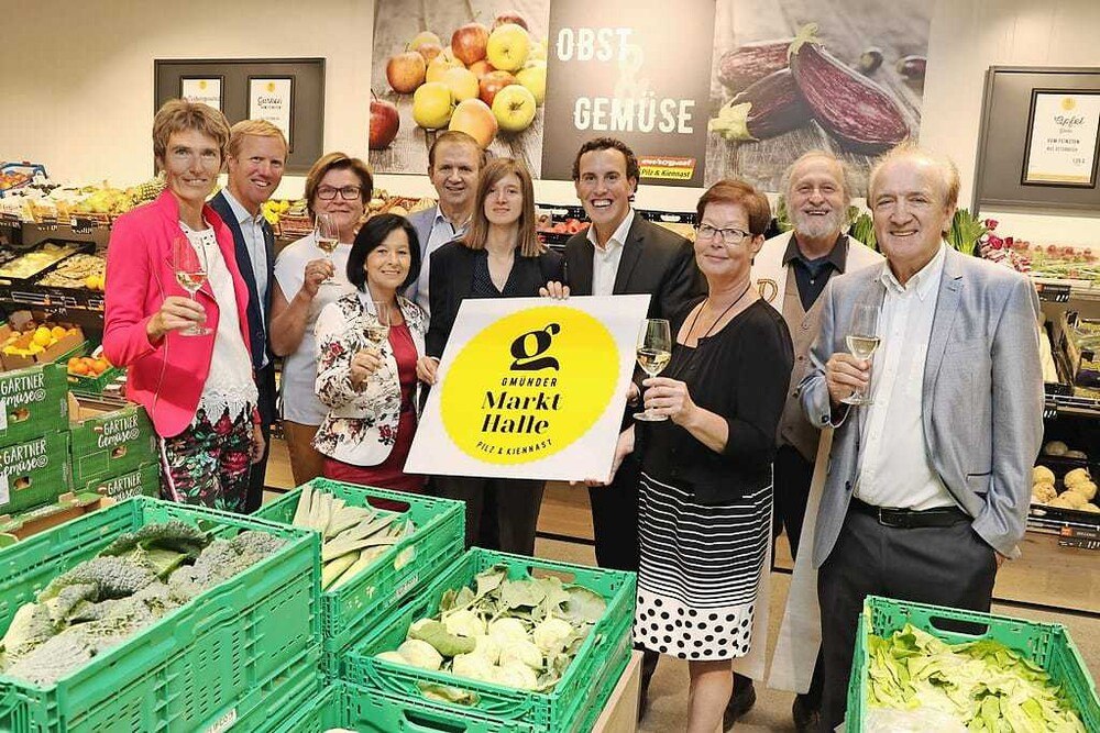 © reichlundpartner
Feierliche Eröffnung der neuen Markthalle in Gmünd Feierliche Eröffnung der neuen Markthalle in Gmünd