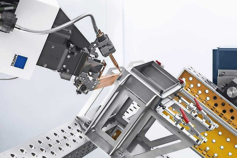 © Trumpf TruTops Weld ist mit umfangreichem Technologie Know-how zu Schweißparametern und Anstellwinkeln angereichert.