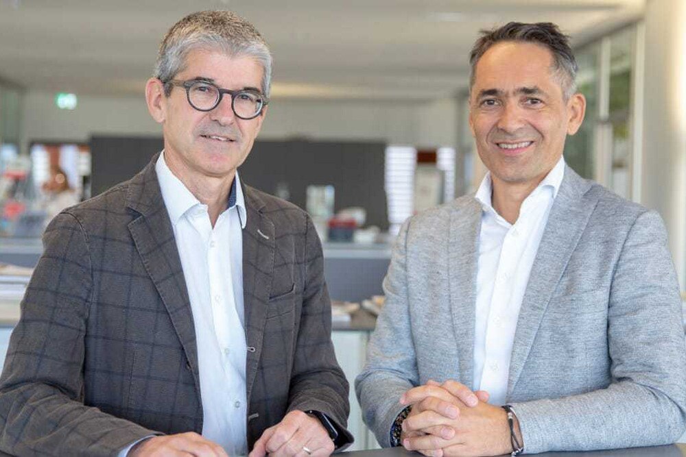 Ernst Thurnher, CFO Rhomberg Holding und CEO der Geschäftsleitung Rhomberg Bau und Hubert Rhomberg, CEO der Rhomberg Holding blicken auf ein zufriedenstellendes Geschäftsjahr zurück.
© Rhomberg Ernst Thurnher, CFO Rhomberg Holding und CEO der Geschäftsleitung Rhomberg Bau und Hubert Rhomberg, CEO der Rhomberg Holding blicken auf ein zufriedenstellendes Geschäftsjahr zurück.