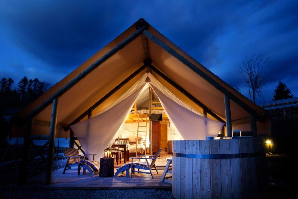 © Garden Village Bled
Glamping am Bleder See in Slowenien Glamping am Bleder See in Slowenien