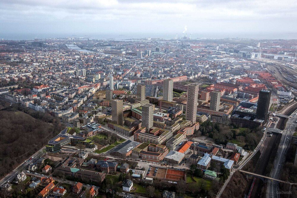Visualisierung des geplanten Carlsberg-Quartiers in Kopenhagen
© PR Photo Visualisierung des geplanten Carlsberg-Quartiers in Kopenhagen