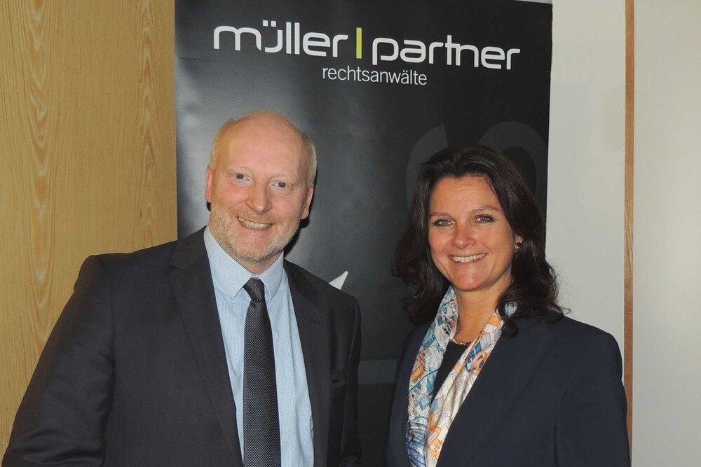 © Müller Partner Rechtsanwälte
Rainer Stempkowski und Katharina Müller gaben Auskunft über eine rechtssichere Baustellendokumentation. Rainer Stempkowski und Katharina Müller gaben Auskunft über eine rechtssichere Baustellendokumentation.