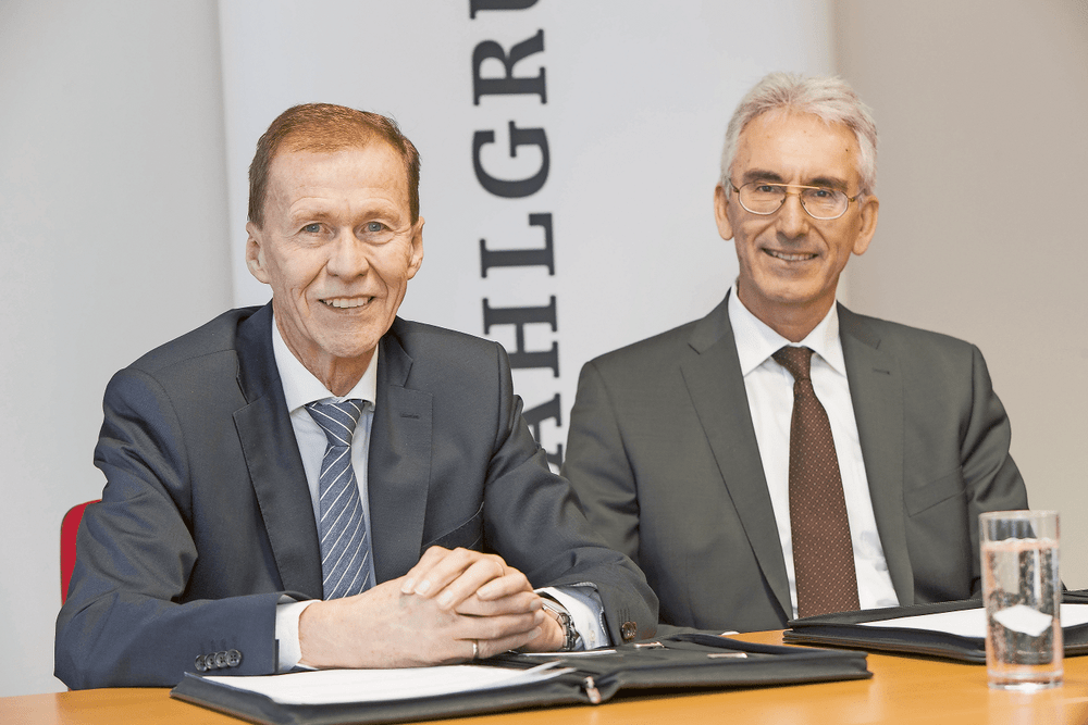 © Copyright Wirtschaftsverlag
Hermann Kowarz und Roland Hausstätter im KFZ Wirtschaft-Interview Hermann Kowarz und Roland Hausstätter im KFZ Wirtschaft-Interview