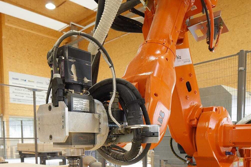 © G.Ott
Das HIZ will mit dem Projekt Betrieben Potenziale in Sachen Robotik und Digitalisierung aufzeigen. Das HIZ will mit dem Projekt Betrieben Potenziale in Sachen Robotik und Digitalisierung aufzeigen.
