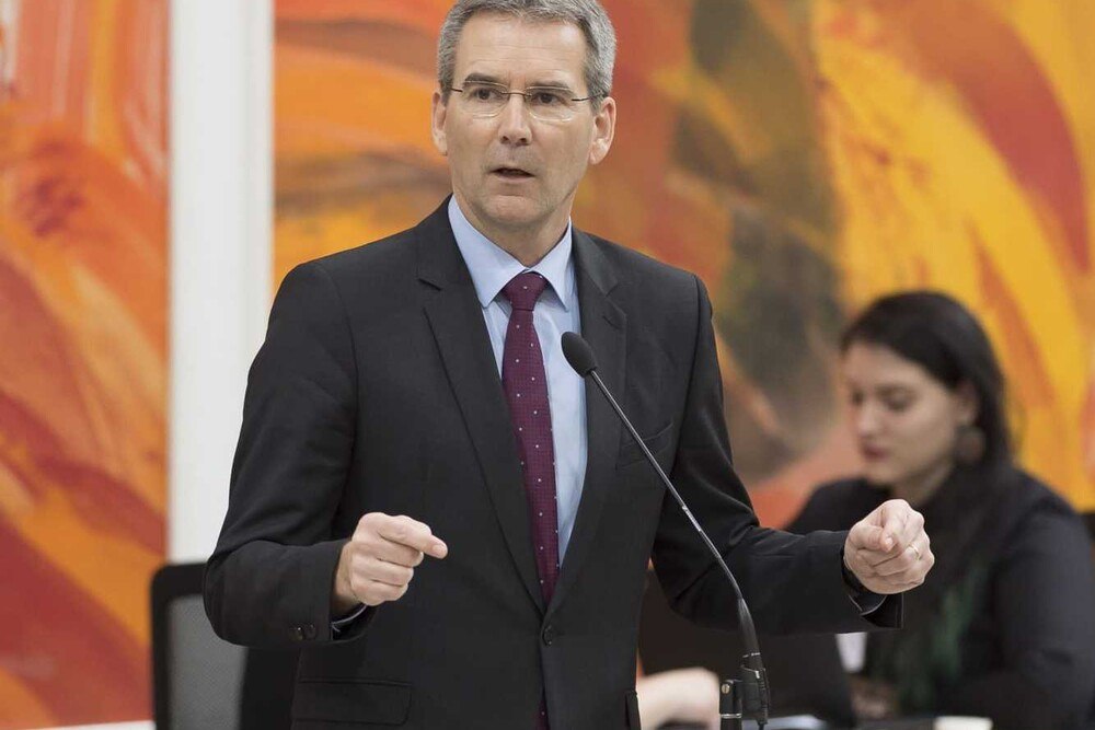 © Parlamentsdirektion / Thomas Jantzen
Finanzminister Hartwig Löger Finanzminister Hartwig Löger
