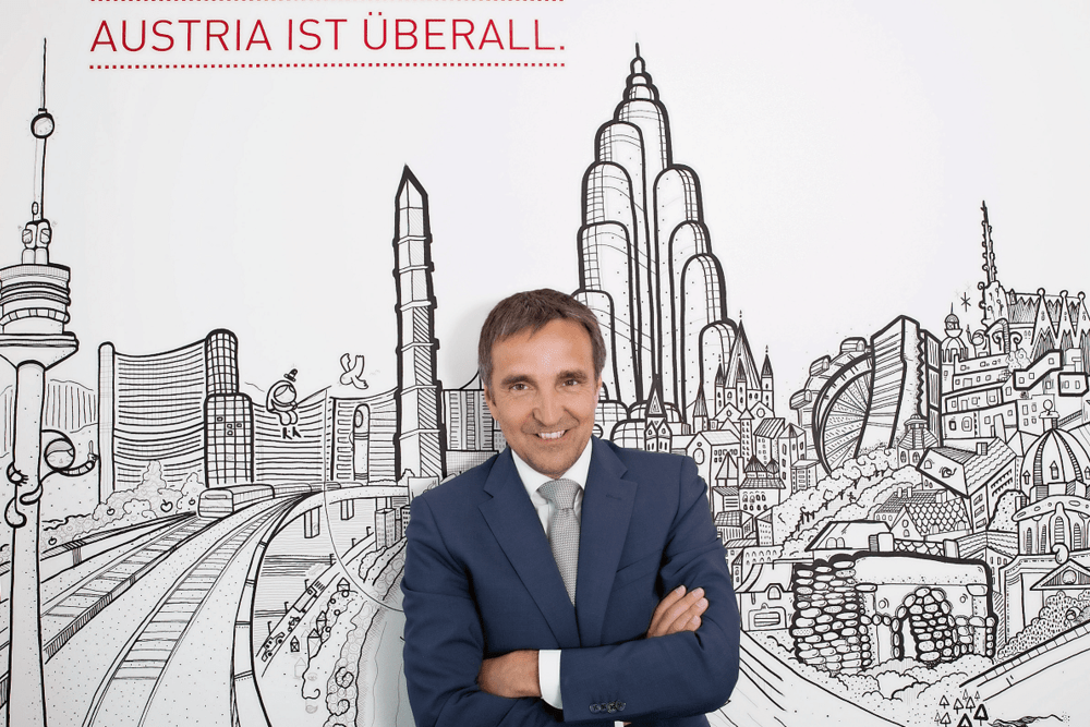 © RICHARD TANZER
Michael Otter, Leiter der Aussenwirtschaft Österreich Michael Otter, Leiter der Aussenwirtschaft Österreich