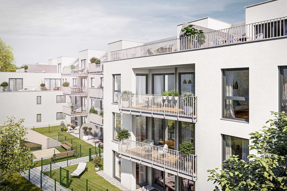 © Project Immobilien Wien
Die Wohnungen sind zwischen 42 und 94 Quadratmeter groß. Die Wohnungen sind zwischen 42 und 94 Quadratmeter groß.