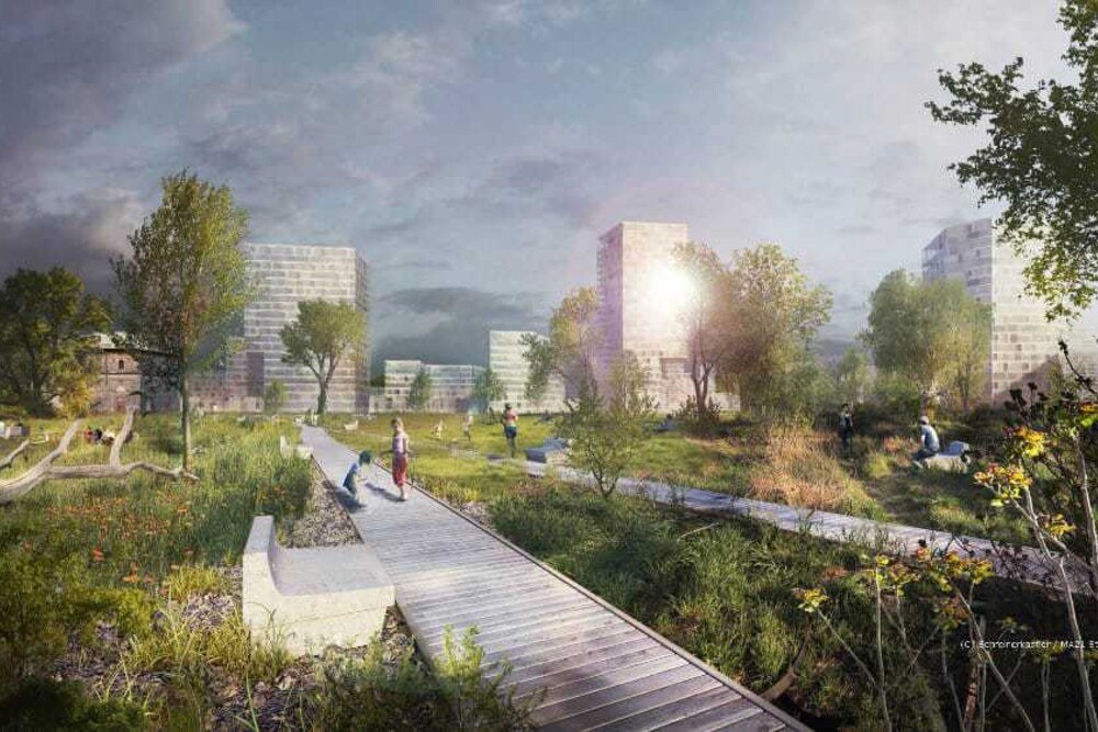 © MA2L Das neue Viertel am Areal des ehemaligen Nordbahnhofs