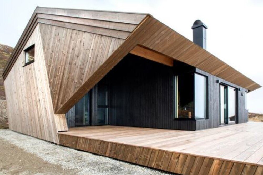 © Marte Garmann
The Hooded Cabin am Imingfjell, Norwegen von Arkitektvaerelset The Hooded Cabin am Imingfjell, Norwegen von Arkitektvaerelset