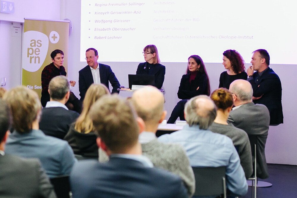 © fotografiefetz
Rückblick: Podiumsdiskussion in der Seestadt Aspern über nachhaltiges Bauen Rückblick: Podiumsdiskussion in der Seestadt Aspern über nachhaltiges Bauen
