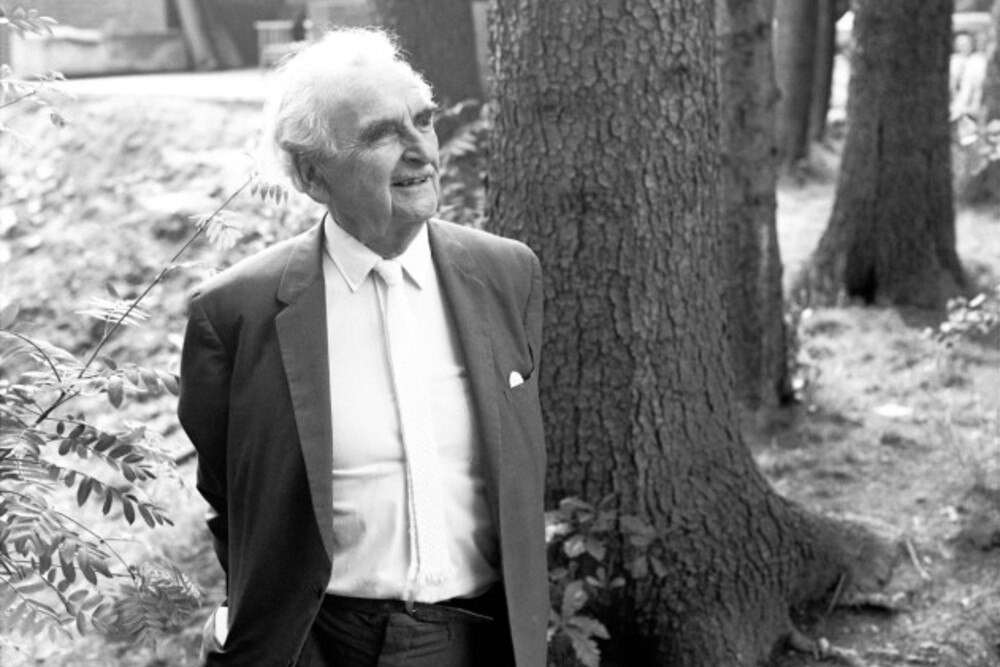 Richard Neutra bei einem Besuch des Haus Rang in Königstein Anfang der 1960er Jahre
© Klaus Meier-Ude Richard Neutra bei einem Besuch des Haus Rang in Königstein Anfang der 1960er Jahre