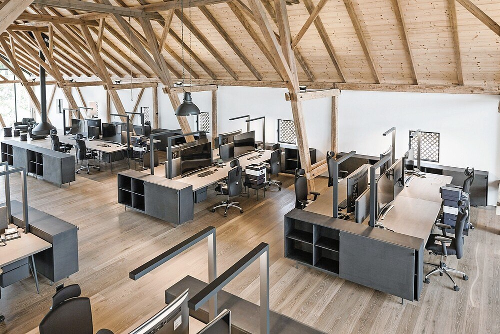 Sieger Kategorie Objekt 2017: Brummer Thermo Logistik, Neuburg am Inn (D). Einreicher + Planung: Gogl Architekten; Ausführung: Tischlerei Hofer