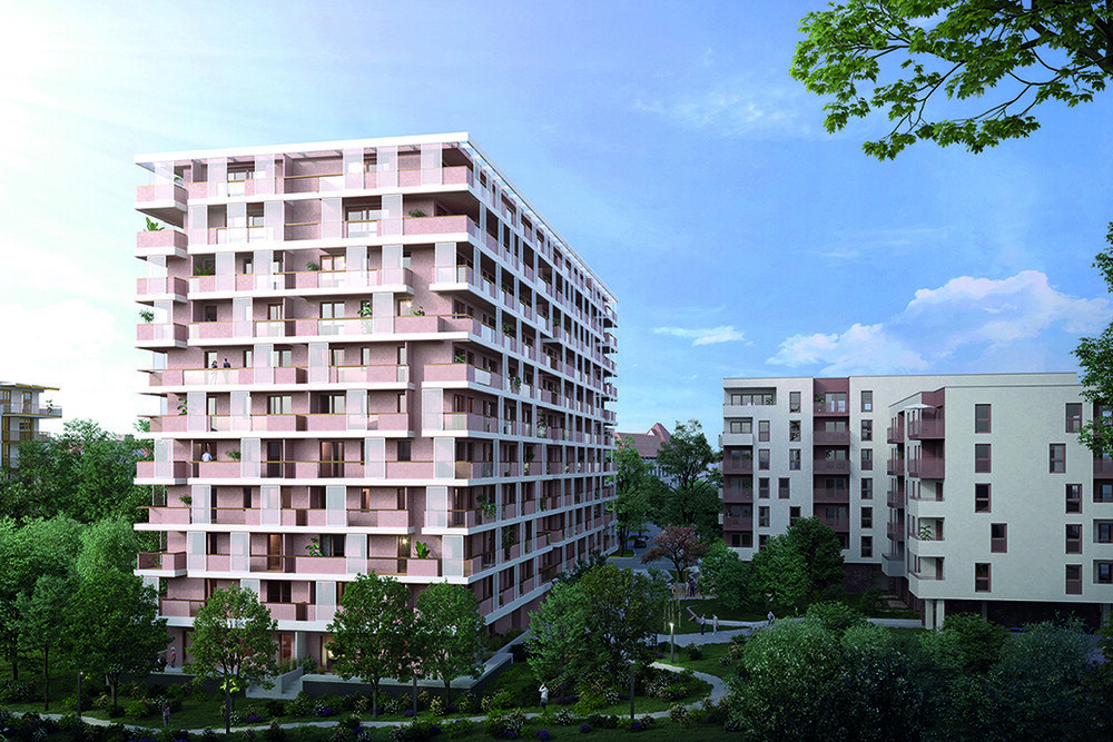 Die ÖSW-Gruppe investiert in neue Wohnbauprojekte, u.a. baut sie in Kooperation mit Ihrer Konzerntochter der Immo 360 Grad GmbH das Projekt THEOs - Wohnen im Park.
© BWM Architekten ZT GmbH Die ÖSW-Gruppe investiert in neue Wohnbauprojekte, u.a. baut sie in Kooperation mit Ihrer Konzerntochter der Immo 360 Grad GmbH das Projekt THEOs - Wohnen im Park.