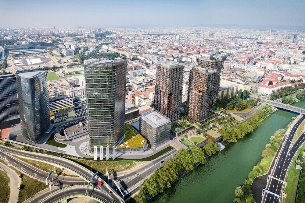 © SORAVIA / Zoom VP Soravia unterzeichnete vor kurzem einen Forward Purchase Deal zum Verkauf des Austro Towers an die deutsche Deka Immobilien GmbH, die das Projekt ab der Fertigstellung zusammen mit einem Konsortium aus deutschen institutionellen Investoren übernimmt.