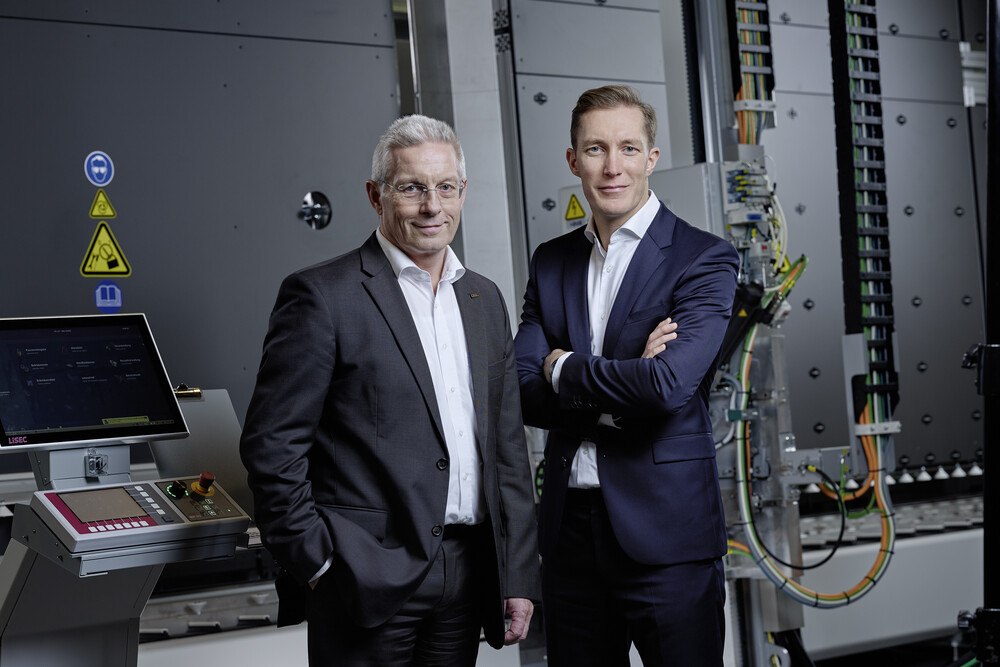 © Lisec Lisec CEO Gottfried Brunbauer (links) und CFO Oliver Pichler. Lisec CEO Gottfried Brunbauer (links) und CFO Oliver Pichler.