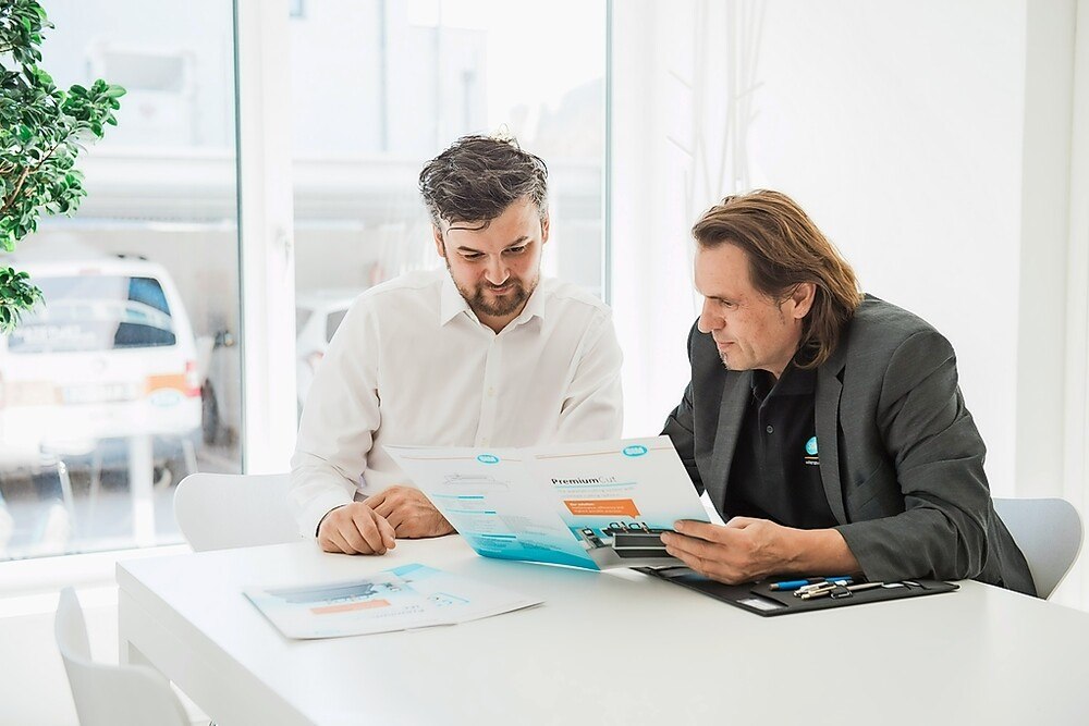 Beratung zur „Grünen Philosophie“ erhalten Interessenten bei den StM-Testzentren in Deutschland, Österreich und der Schweiz.
© StM Stein-Moser GmbH Beratung zur „Grünen Philosophie“ erhalten Interessenten bei den StM-Testzentren in Deutschland, Österreich und der Schweiz.