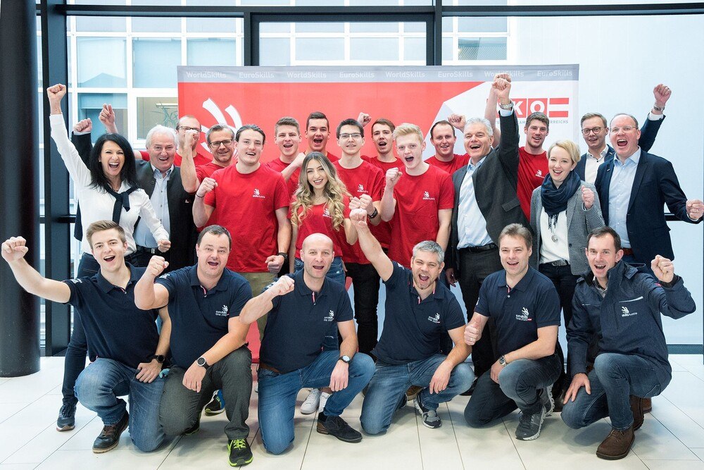 Die besten Fachkräfte des Landes stellen bei den Austrian Skills ihr Können unter Beweis. Anmeldungen werden noch bis 30. September entgegengenommen.
© WKÖ/SkillsAustria Die besten Fachkräfte des Landes stellen bei den Austrian Skills ihr Können unter Beweis. Anmeldungen werden noch bis 30. September entgegengenommen.