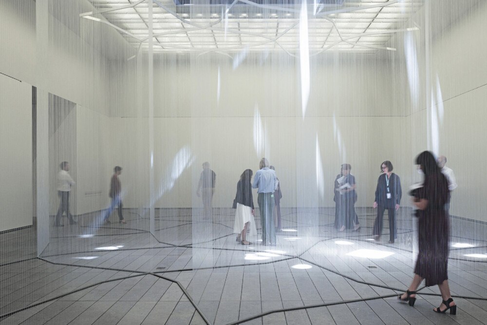 © Susanna Fritscher
Mit „Flirren“ zeigt das Centre Pompidou-Metz die akustisch und visuell einprägsamen, imaginären Landschaften von Susanna Fritscher Mit „Flirren“ zeigt das Centre Pompidou-Metz die akustisch und visuell einprägsamen, imaginären Landschaften von Susanna Fritscher