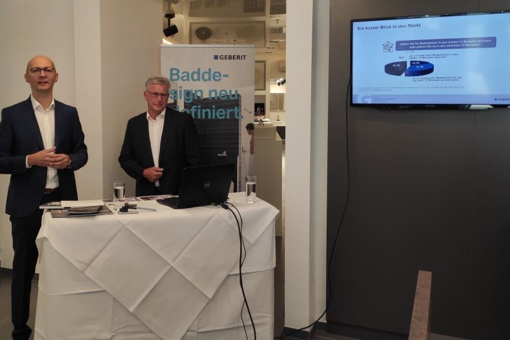© Klobucsar Geberit Präsentation des Partnerkonzepts "Privatbad"