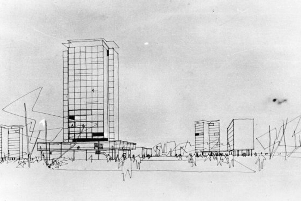© gta Archiv ETH Zürich
Eller Moser Walter: Städtebauliches Projekt Verbauung Thondorf Eller Moser Walter: Städtebauliches Projekt Verbauung Thondorf