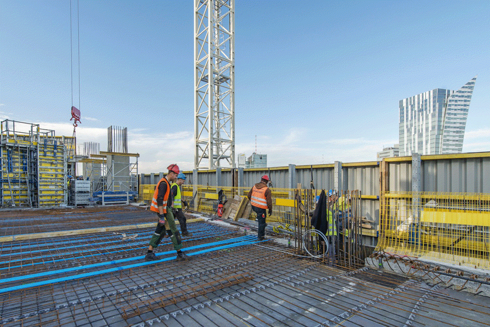 Den Schalungshersteller Doka trifft die Coronakrise härter als erwartet. Am Standort Amstetten sollen rund 300 Mitarbeiter abgebaut werden.
© HB Reavis Poland Den Schalungshersteller Doka trifft die Coronakrise härter als erwartet. Am Standort Amstetten sollen rund 300 Mitarbeiter abgebaut werden.