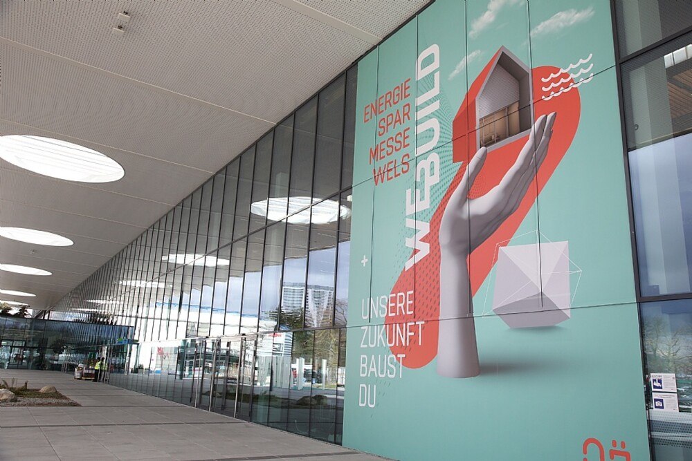 Ein weiteres Corona-Opfer: Auch die Webuild Energiesparmesse Wels 2021 wurde abgesagt.
© Messe Wels Ein weiteres Corona-Opfer: Auch die Webuild Energiesparmesse Wels 2021 wurde abgesagt.