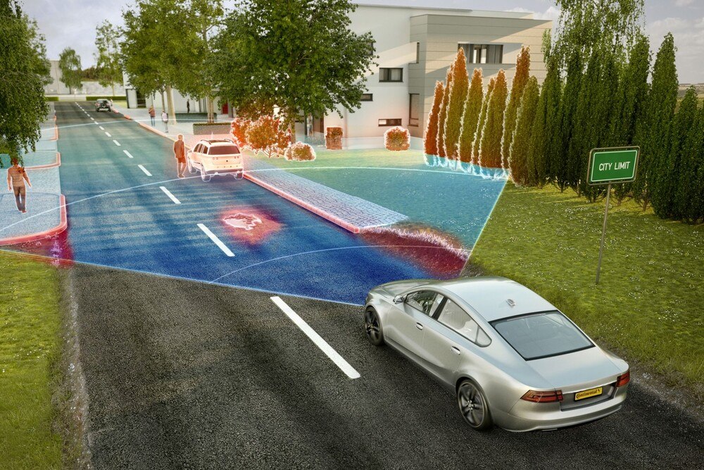 © Continental
Die Höhenmessfähigkeit des neuen Continental Radarsensors ermöglicht eine genauere Erkennung von kleineren Objekten. Die Höhenmessfähigkeit des neuen Continental Radarsensors ermöglicht eine genauere Erkennung von kleineren Objekten.