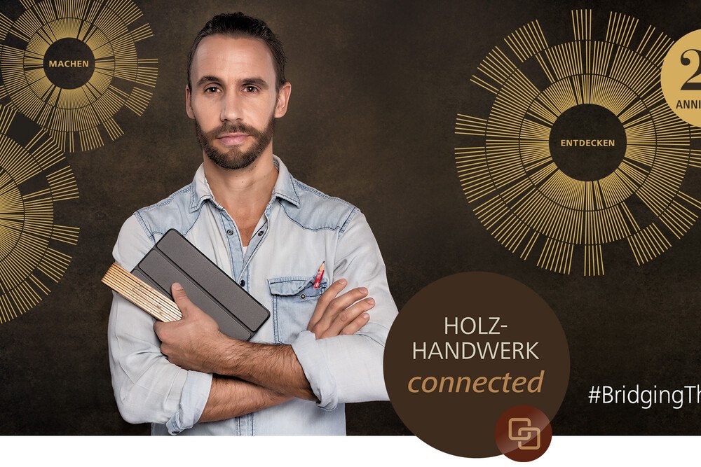 © Nürnberg Messe
"Holz-Handwerk connected" vernetzt außerhalb der Messe. "Holz-Handwerk connected" vernetzt außerhalb der Messe.