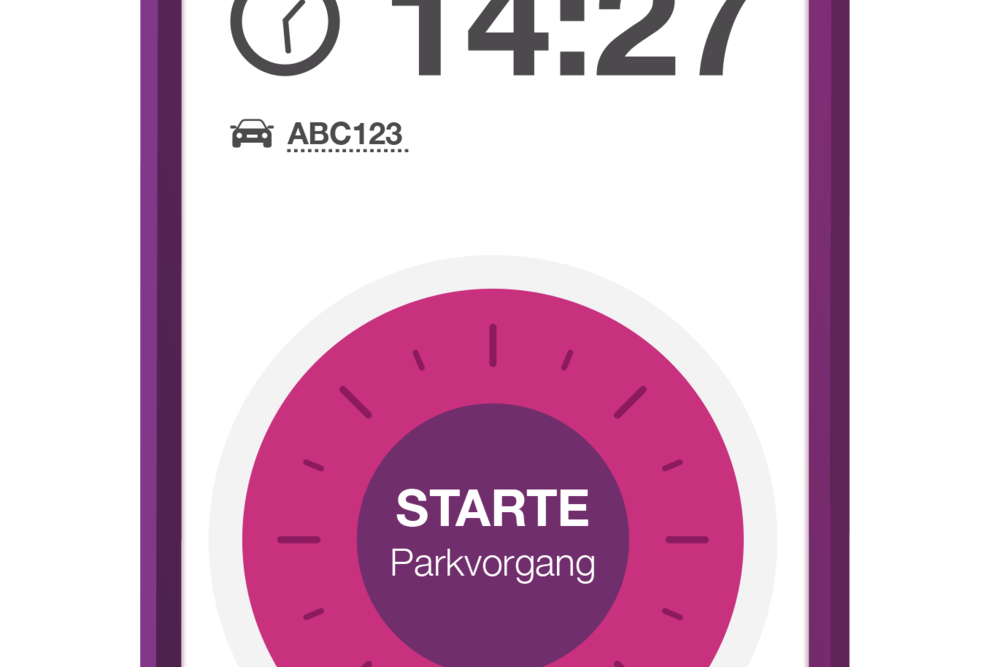 Die rosa-lila Parkapp von Easypark kommt laut Unternehmensangaben bereits in 2200 Städten in 20 Ländern zum Einsatz.
© Easypark Die rosa-lila Parkapp von Easypark kommt laut Unternehmensangaben bereits in 2200 Städten in 20 Ländern zum Einsatz.