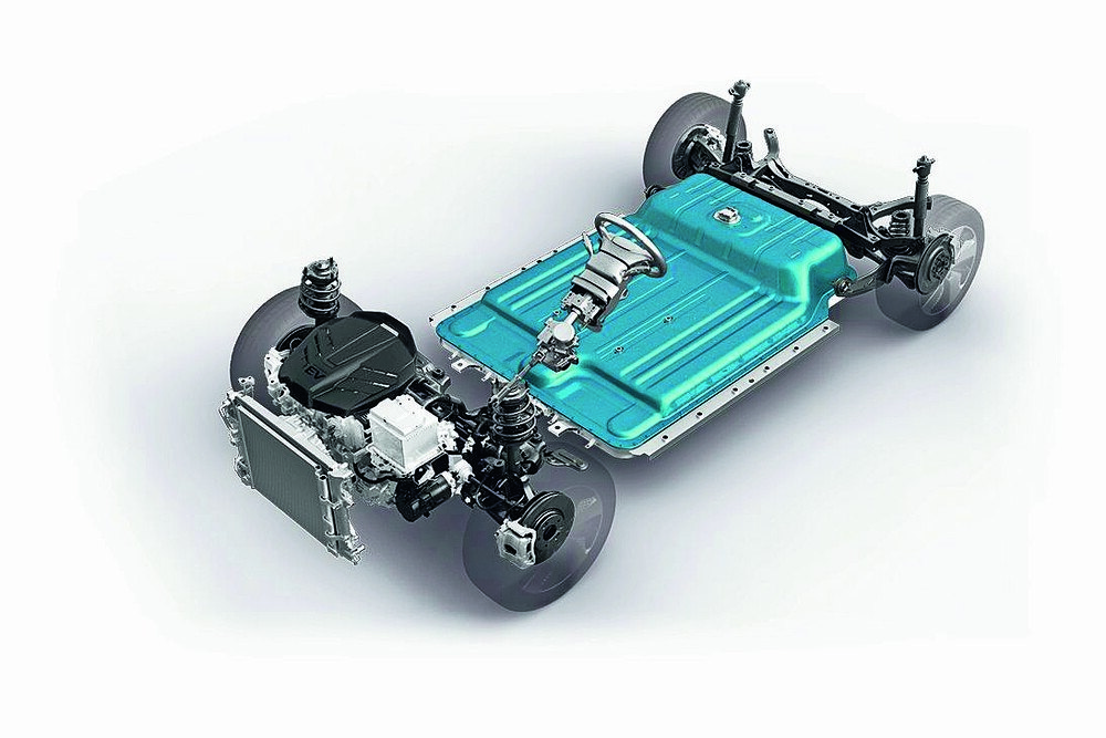 © Hyundai
Das Batterie-Kühlmittel im Hyundai Kona Elektro hat eine besonders geringe elektrische Leitfähigkeit. Das Batterie-Kühlmittel im Hyundai Kona Elektro hat eine besonders geringe elektrische Leitfähigkeit.