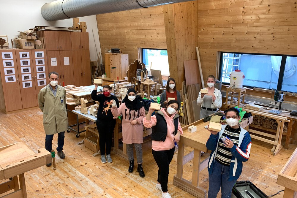 © Holztechnikum Kuchl
Erfolgreicher Girls Day und Schnuppertag am Holztechnikum Kuchl Girls Day Holztechnikum Kuchl