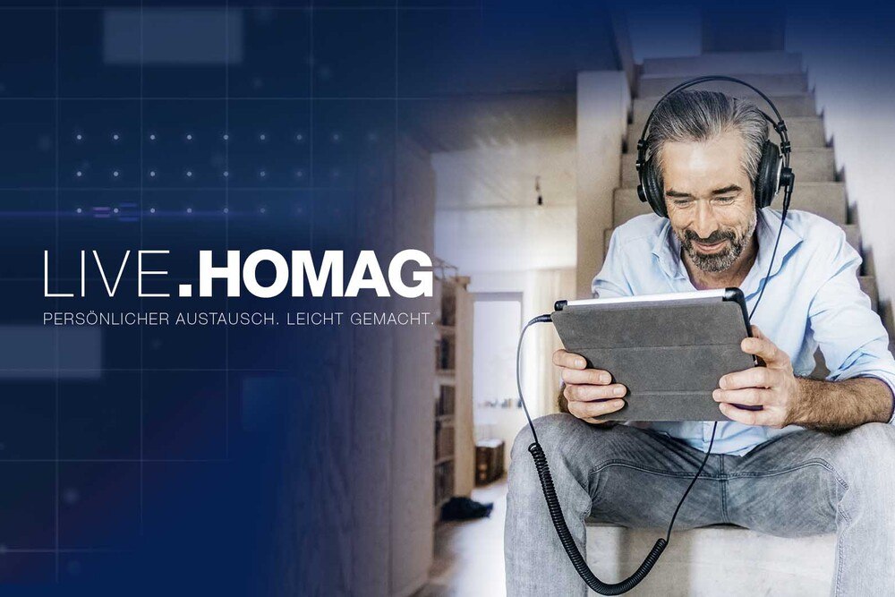 © Homag
„Live.Homag“ bietet Webinare, Livevorführungen und persönliche Gespräche zur Zukunft der Holzbearbeitung., basic_html „Live.Homag“ bietet Webinare, Livevorführungen und persönliche Gespräche zur Zukunft der Holzbearbeitung.