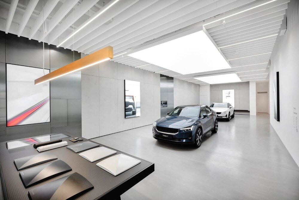 © Polestar
Die Polestar Space-Schauräume - einen davon gibt es auch in Wien. Die Polestar Space-Schauräume - einen davon gibt es auch in Wien.