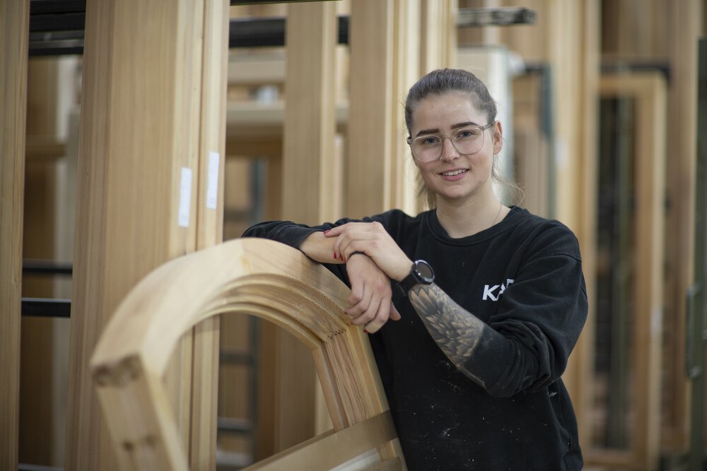 © Bernhard Bergmann
Corinna Doppelhofer, Lehrlingsbeauftragte bei KAPO, basic_html Corinna Doppelhofer, Lehrlingsbeauftragte bei KAPO