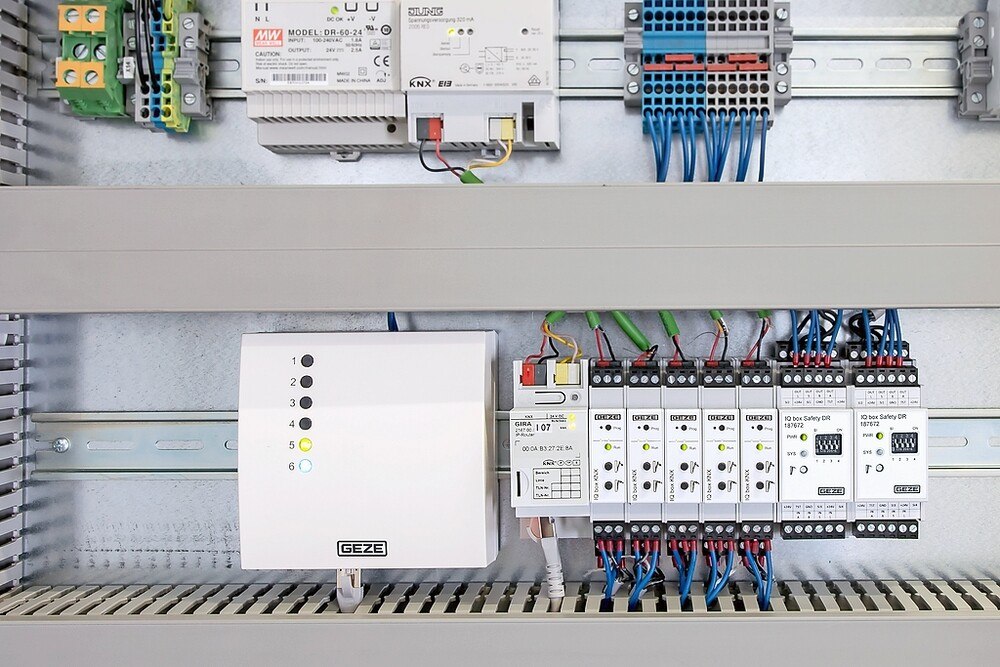 Die IQ box Safety von Geze.
© Geze GmbH Die IQ box Safety von Geze.